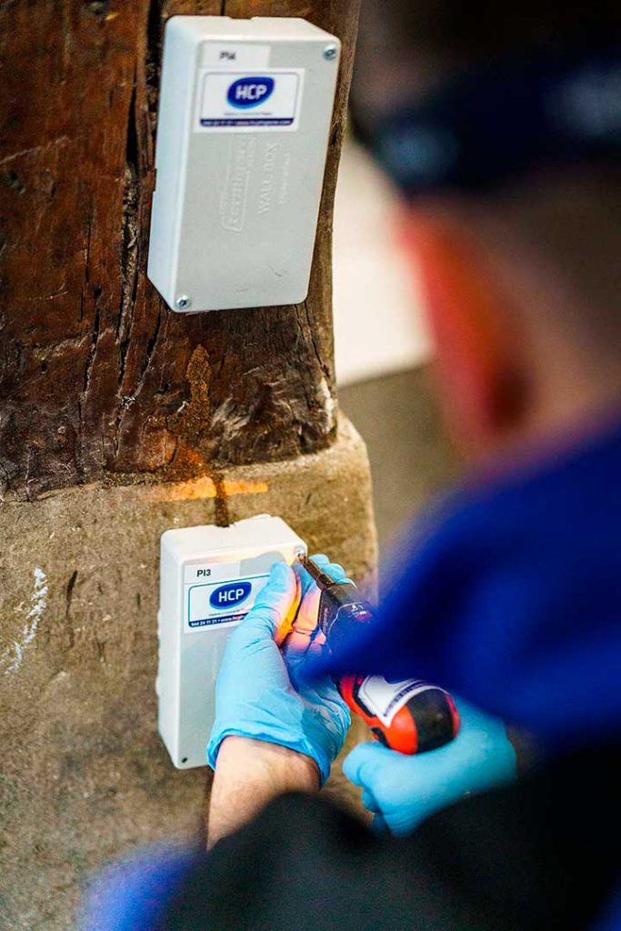 Instalación para la Protección y Cuidado de la Madera